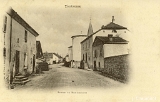 Thiéfosse - Route de Remiremont en 1903